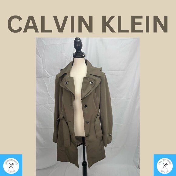 Calvin Klein Trench coat for women stylish luxurious jacket - Picture 1 of 9